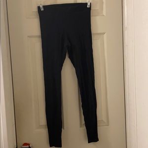 Black Cotton Leggings from Pink